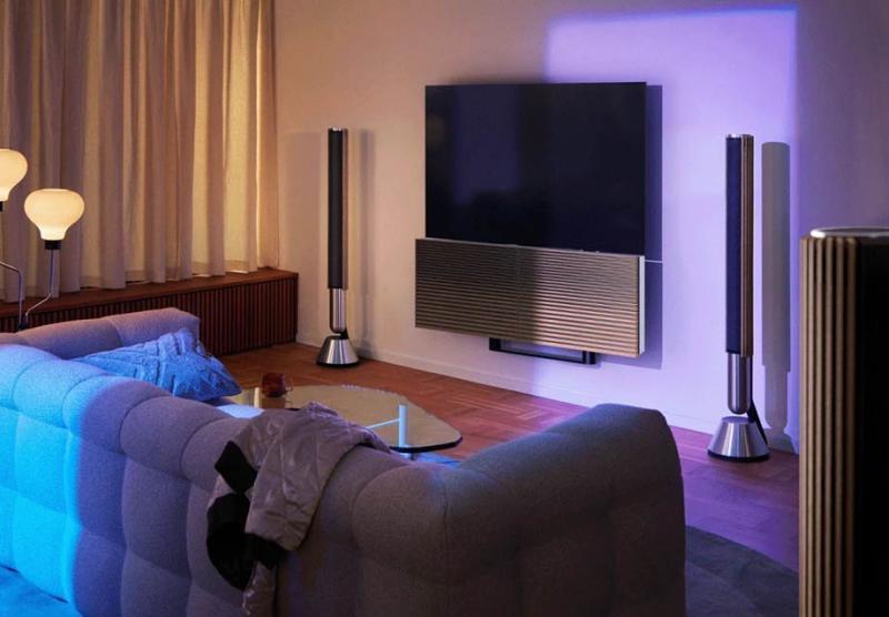 83-дюймовый 4K OLED-телевизор Bang & Olufsen Beovision Harmony: моторизованные колонки и конфигурация до 7.1 | stereo.ru, май 2022 г.